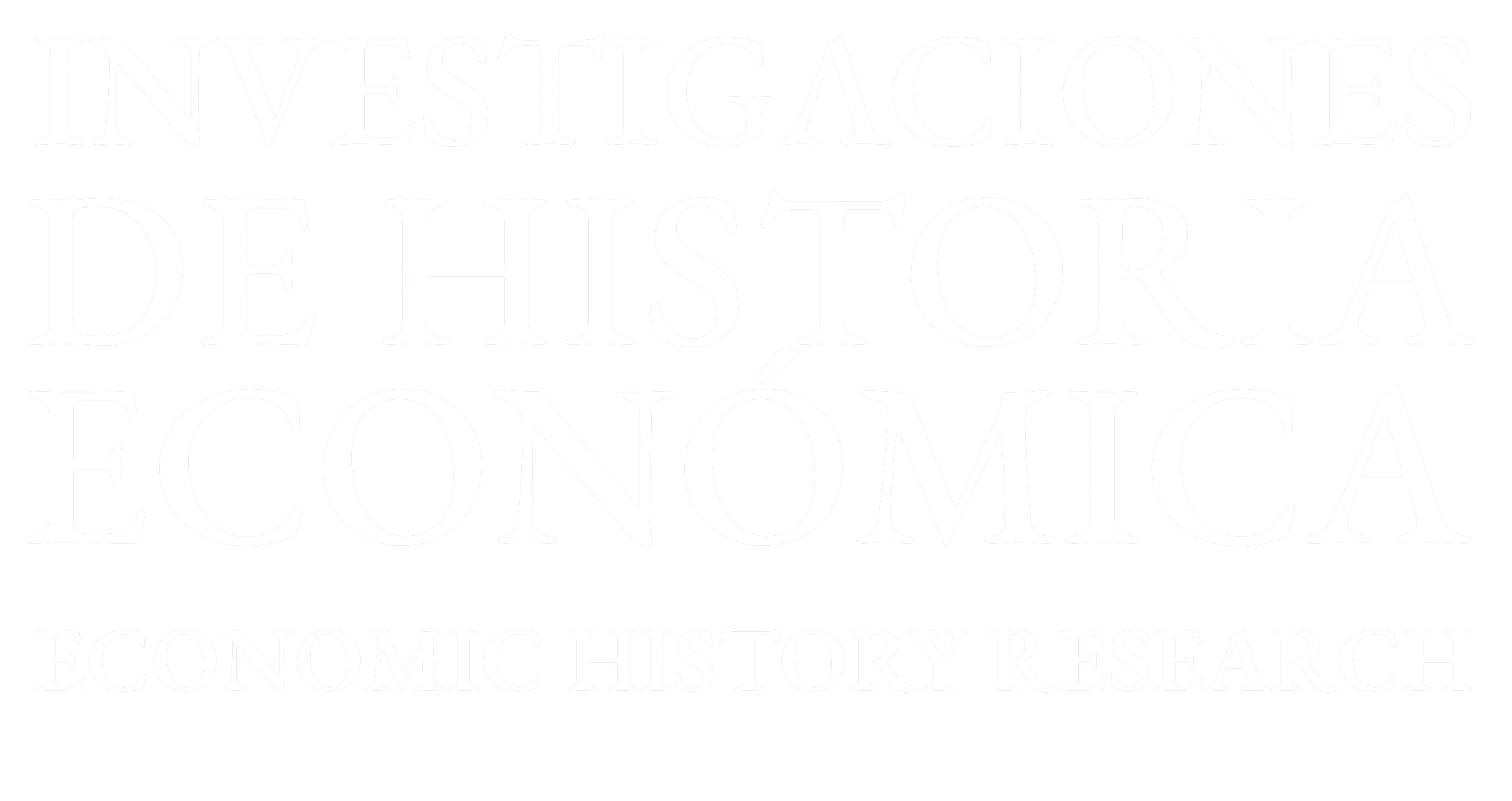 Investigaciones de historia económica